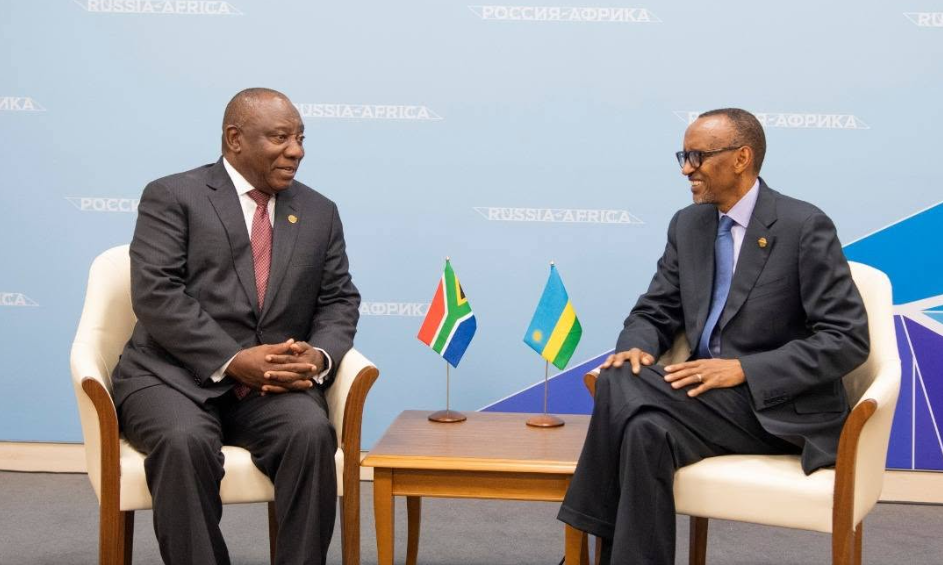  Ramaphosa na Hichilema bashimiye Perezida Kagame ugaruye Formula 1 muri Afurika